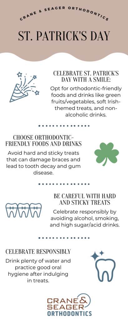 St. Patrick's Day at Crane & Seager Orthodontics 